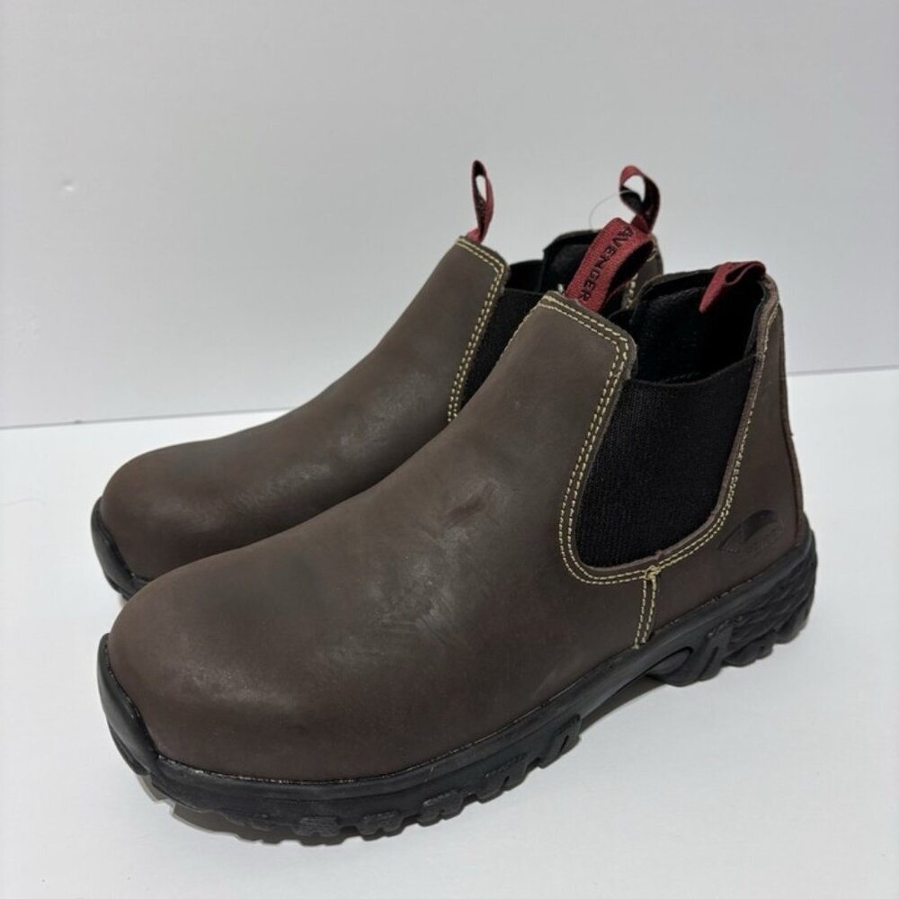 Avenger Women’s Flight Romeo Brown Leather Boots, Size 7 Wide - Picture 5 of 7
